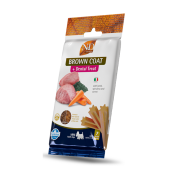 Дентални лакомства за кучета с кафява козина от дребни породи N&D Brown Dog Dental Treat Adult Mini   с агнешко, моркови и спирулина 60 гр